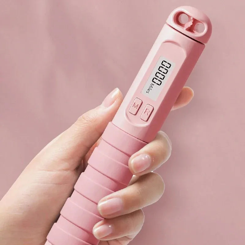 Electronic Counting Large Ball with Load Carrying Jump Rope Aerobic Exercise for Men and Women Weight Loss Exercise Fitness