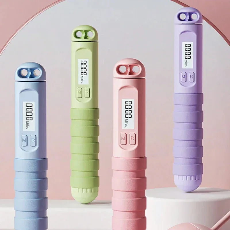 Electronic Counting Large Ball with Load Carrying Jump Rope Aerobic Exercise for Men and Women Weight Loss Exercise Fitness